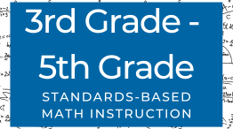 Standards Based Math Instruction: 3rd - 5th Grade